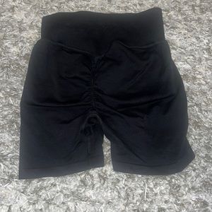 Butt scrunch workout shorts